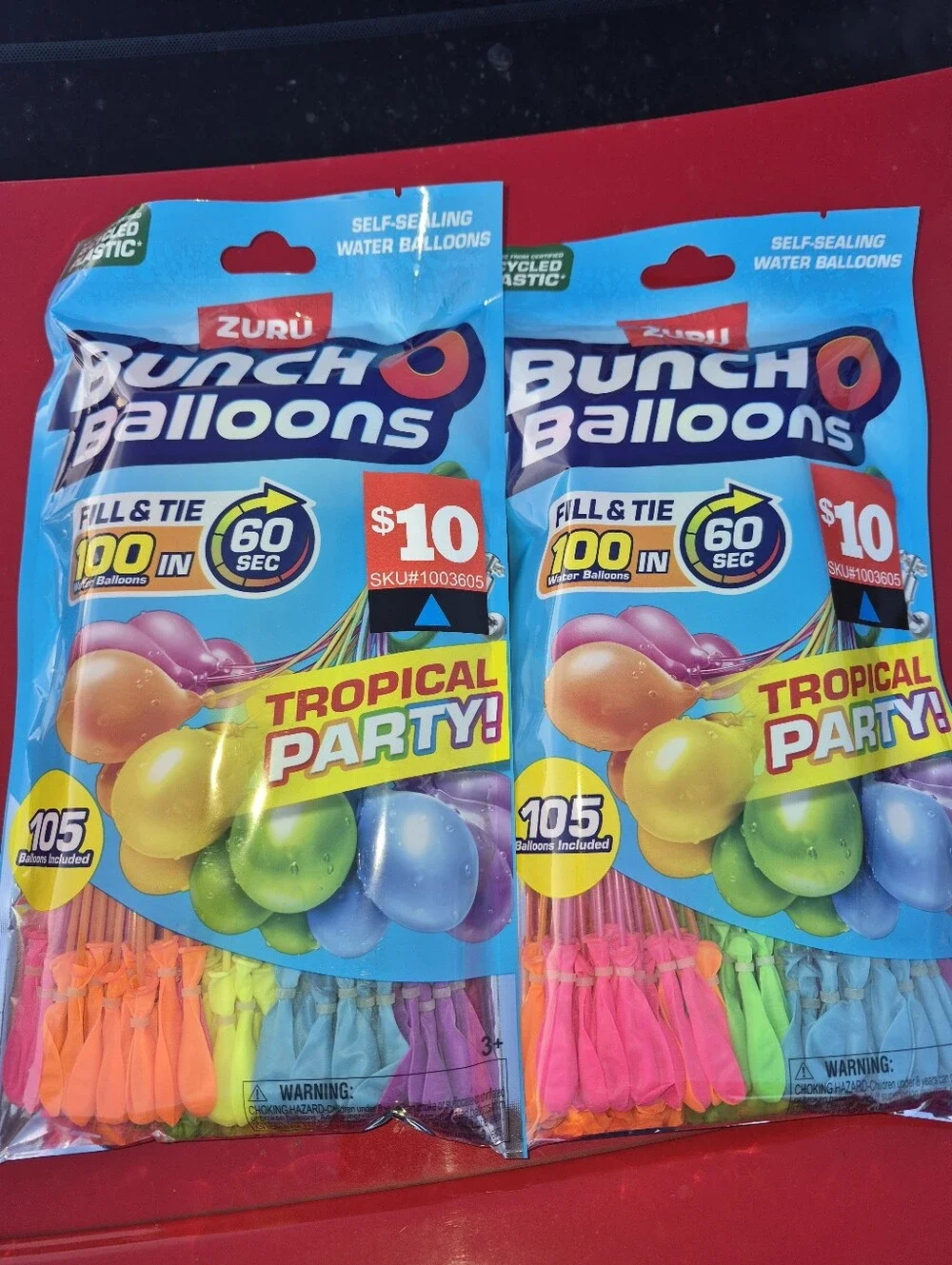 Party Water Balloons -210 Ct Quick Fill